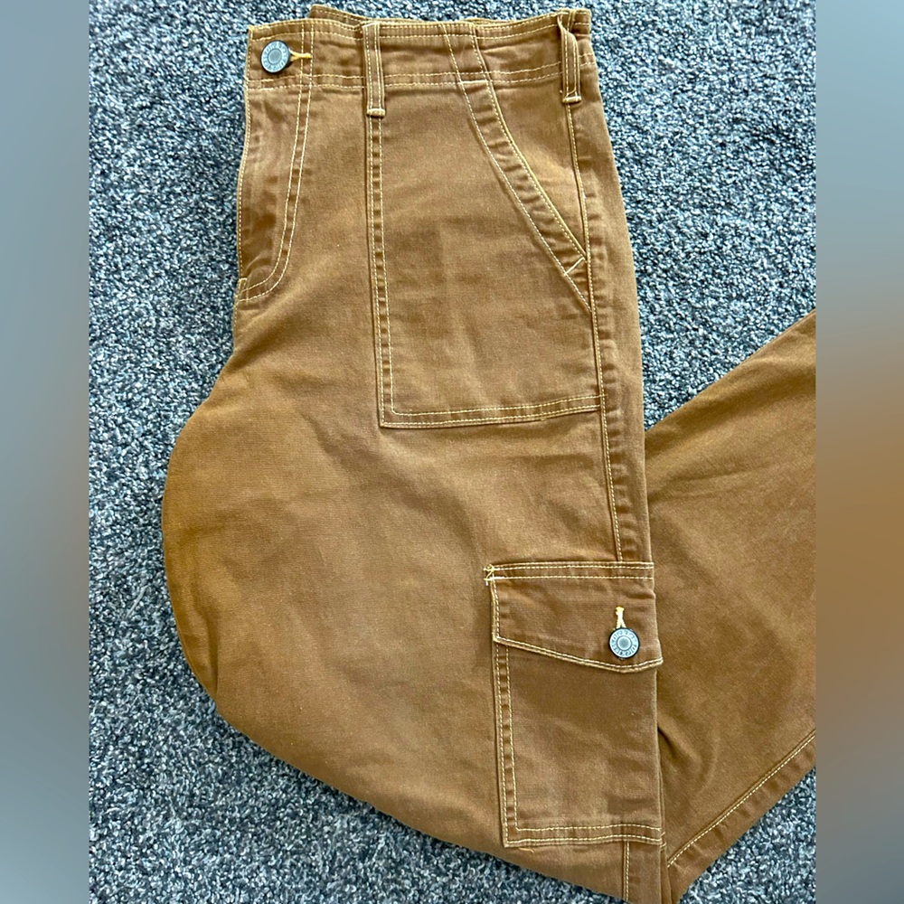 Dickies Women’s khaki work jeans pants